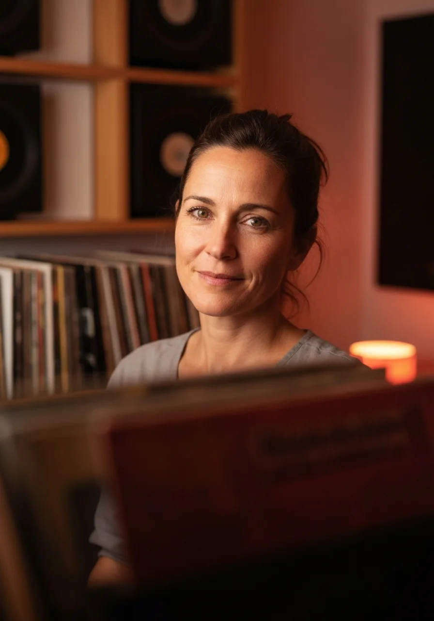 Lucie Fontaine, Ingénieure du son & collectionneuse de vinyles